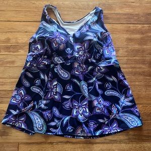 Lands end tankini plus top